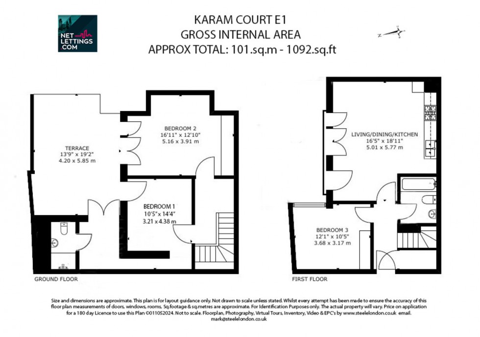 Floorplan for Commercial Road, Whitechapel, London