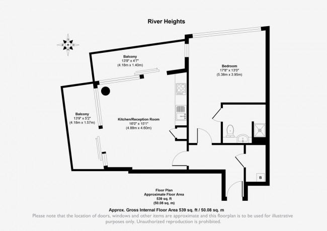 Floorplan for High Street, London