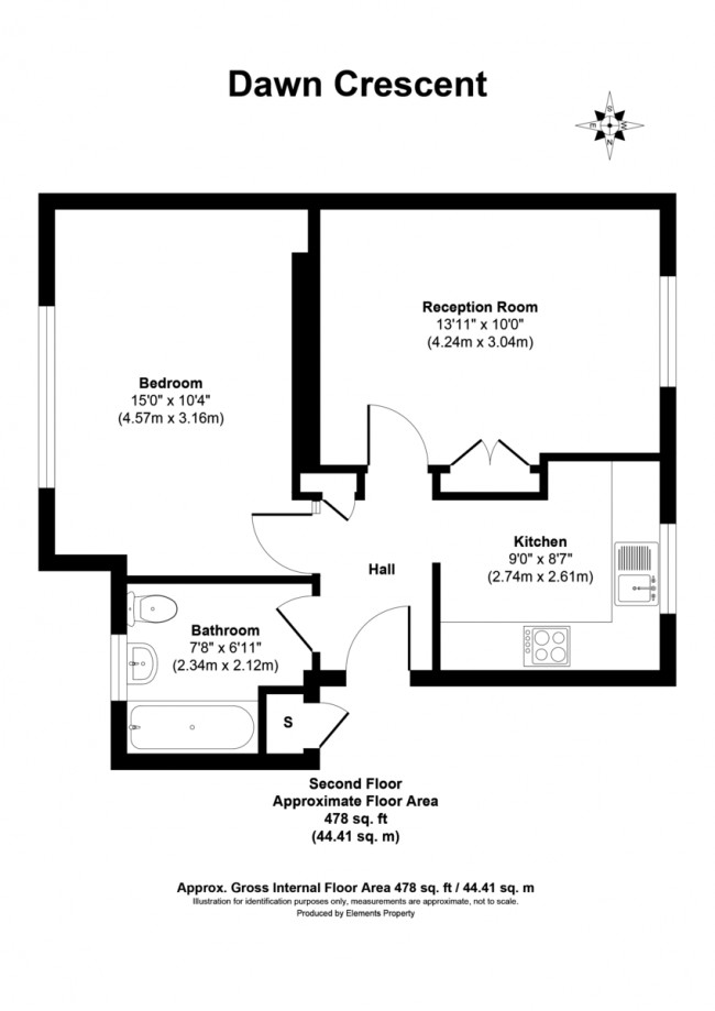 Floorplan for Dawn Crescent, Stratford