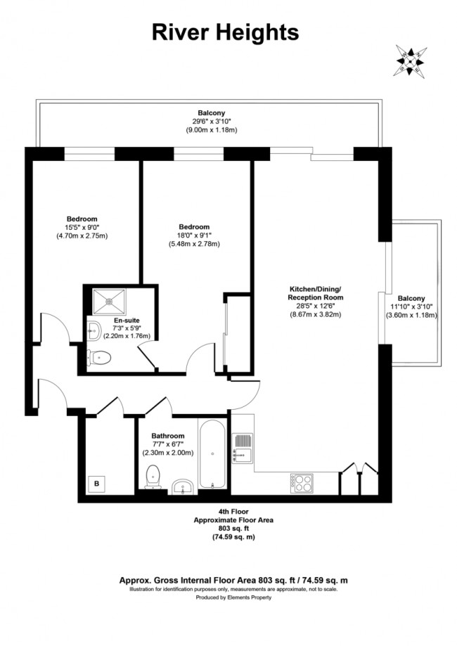 Floorplan for High Street, London