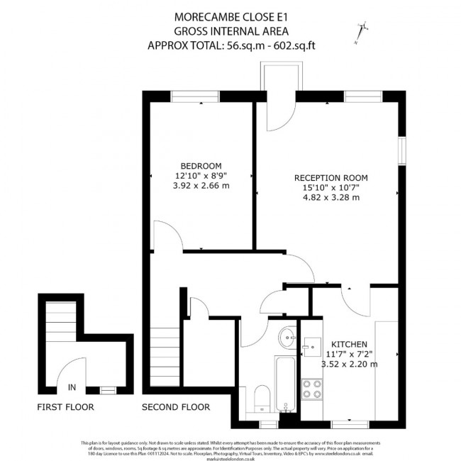 Floorplan for Morecambe Close, London