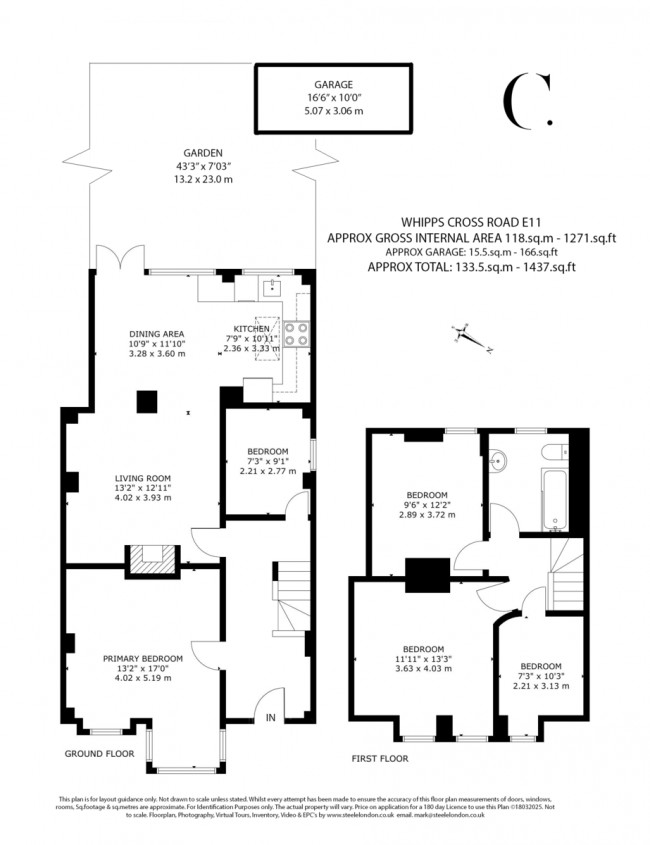 Floorplan for Whipps Cross Road
