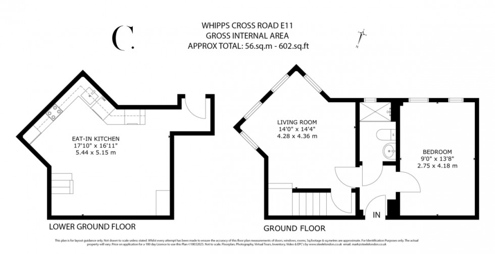 Floorplan for Whipps Cross Road