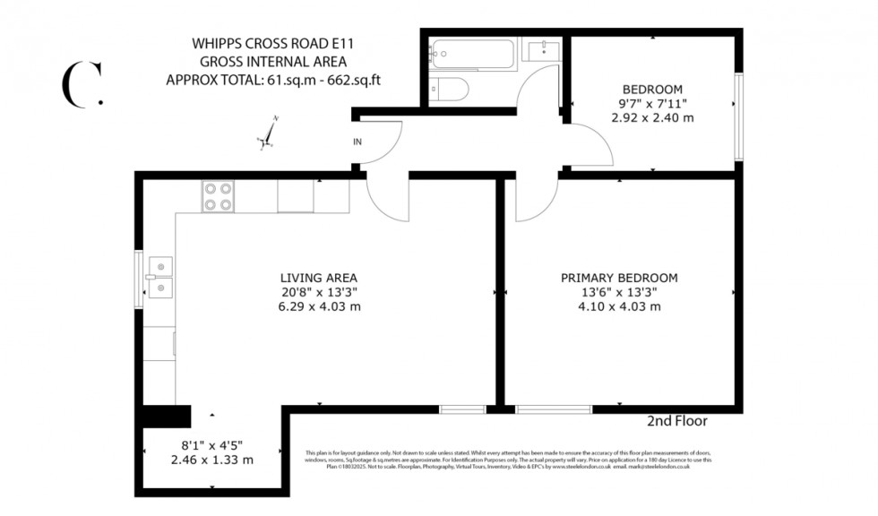 Floorplan for Whipps Cross Road, London