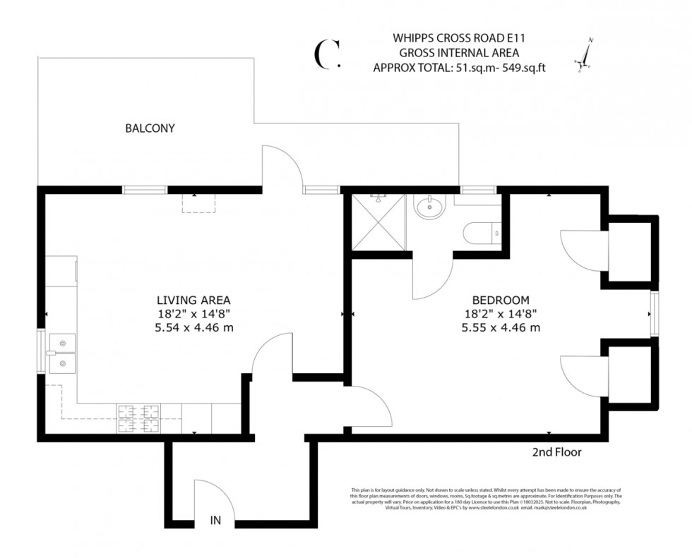 Floorplan for Whipps Cross Road, London, E11