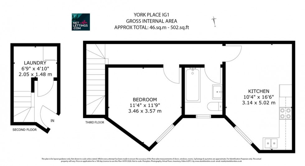 Floorplan for York Place, Ilford