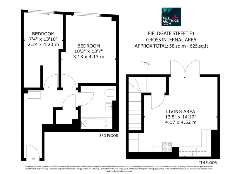 Floorplan for Fieldgate Street